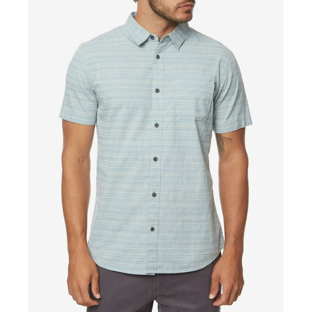 ONeill Mens Modern Fit Short Sleeve Button Down Shirt
